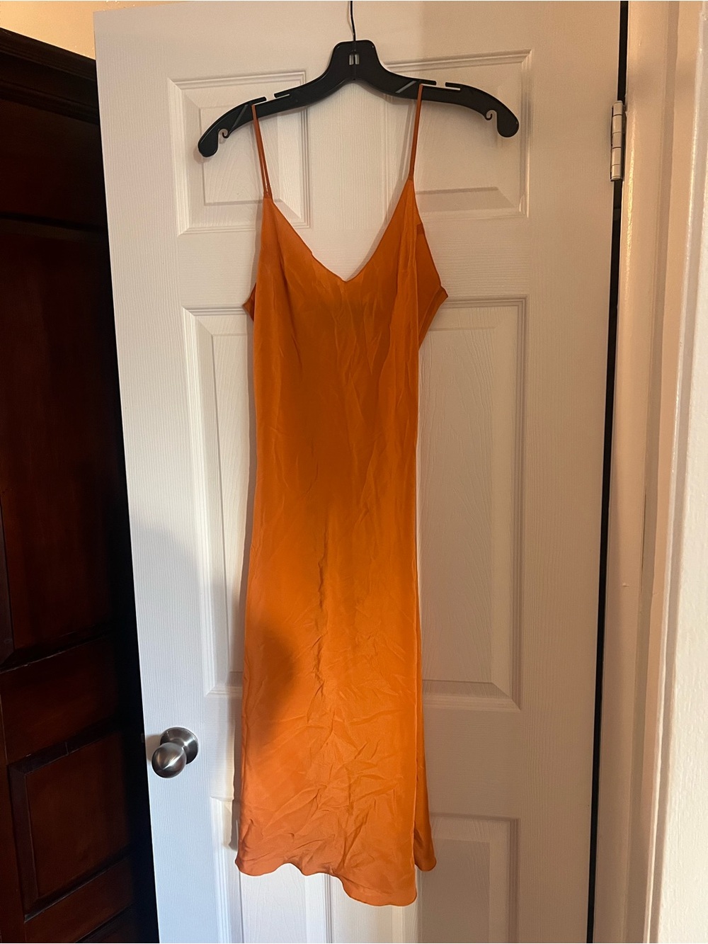 VGUC Realisation Par Orange Slip Midi Dress Size Small